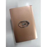 Conjunto Entrada USB 2.0 Horizontal 4X2 - Novara Ouro Rose